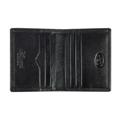 Черный мужской кошелек-картхолдер Ashwood 1290 VT Black