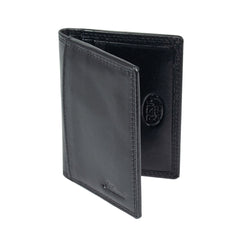 Черный мужской кошелек-картхолдер Ashwood 1290 VT Black