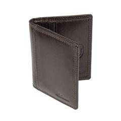Коричневий чоловічий гаманець-картхолдер Ashwood 1290 VT Brown