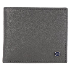 Сірий чоловічий гаманець із гладкої шкіри Brampton London Plutus 31975 GREY
