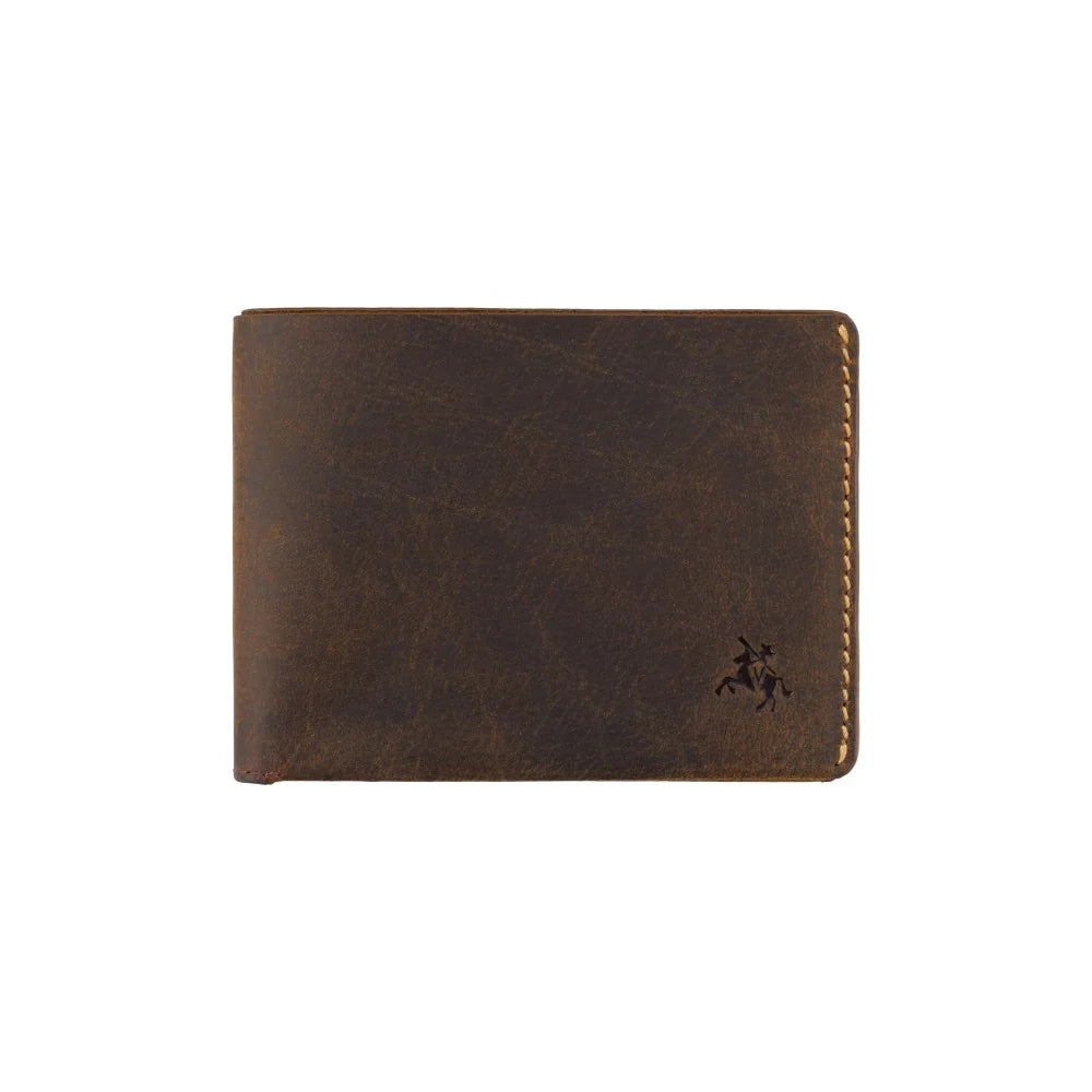 Коричневый мужской кошелек Visconti RW49 Dollar (Oil Tan)