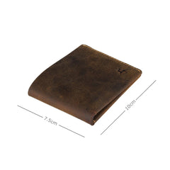 Коричневый мужской кошелек Visconti RW49 Dollar (Oil Tan)