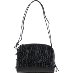 Сумка Crossbody Ashwood C57 BLACK/CROC (Чорна)