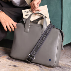 Сумка для ноутбука 14 Brampton London Maven 64273 GREY (серый)