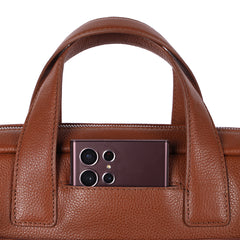 Сумка для ноутбука 14 Brampton London Maven 64273 TAN (рыжий)