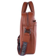 Сумка для ноутбука 14 Brampton London Maven 64273 TAN (рыжий)