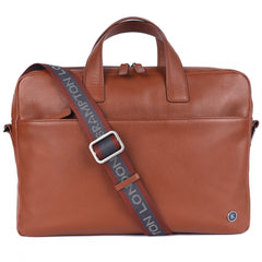Сумка для ноутбука 15,6 Brampton London Commandeer 64547 TAN (рыжий)