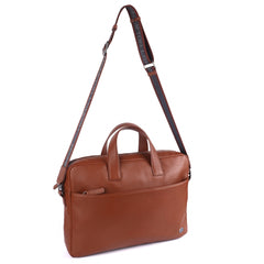 Сумка для ноутбука 15,6 Brampton London Commandeer 64547 TAN (рыжий)