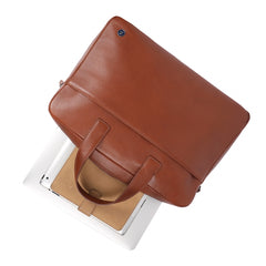 Сумка для ноутбука 15,6 Brampton London Commandeer 64547 TAN (рыжий)