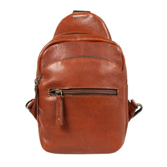 Чоловіча сумка слінг Ashwood 8147 TEMPONADO TAN (Руда)