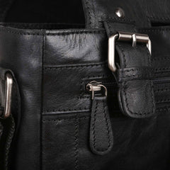 Мужская сумка на плечо Ashwood 8342 Black (черный)