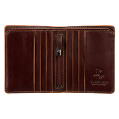 Портмоне Visconti ALP92 Brown Tignes із монетницею на замку