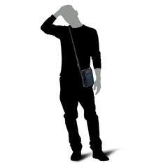 Сумка через плече Visconti AT43 Gianni B/BLUE