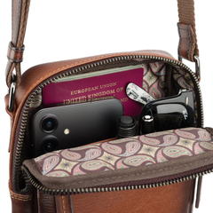 Сумка через плече Visconti AT43 Gianni (Burnish Tan)