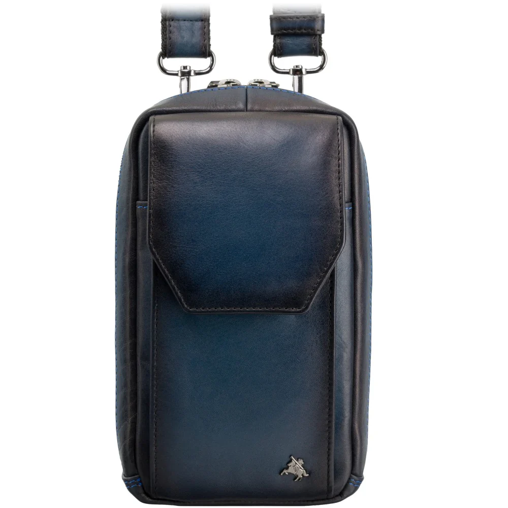 Маленька сумка для смартфона Visconti AT45 B/BLUE