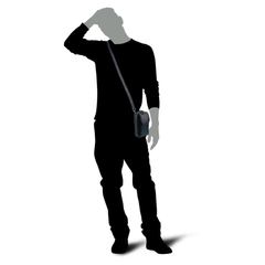 Маленька сумка для смартфона Visconti AT45 B/BLUE