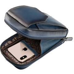 Маленька сумка для смартфона Visconti AT45 B/BLUE