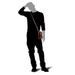 Маленька сумка для смартфона Visconti AT45 B/TAN