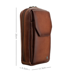 Маленька сумка для смартфона Visconti AT45 B/TAN