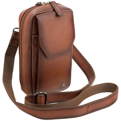 Маленька сумка для смартфона Visconti AT45 B/TAN