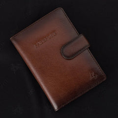 Обложка на паспорт Visconti AT74 Blake (Burnished Tan)