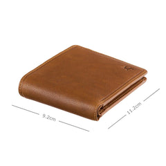 Светло-коричневый мужской кошелек Visconti DRW40 Newton (Oak Tan)