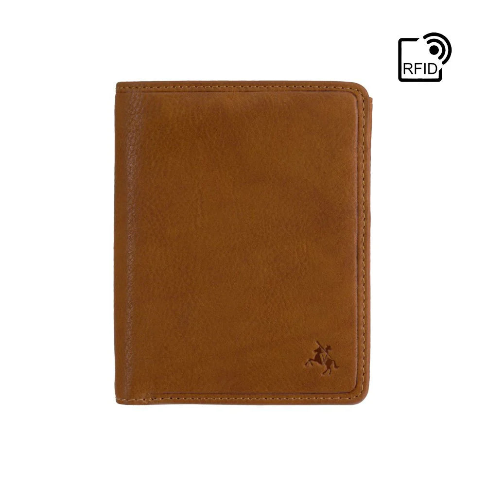 Светло-коричневый мужской кошелек Visconti DRW41 Galen (Oak Tan)