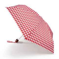 Мини зонт Fulton L501 Tiny-2 Red Gingham (Красная клетка)