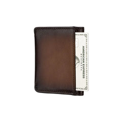 Коричневый небольшой кошелек Visconti MT88 North (Tan Burnished)