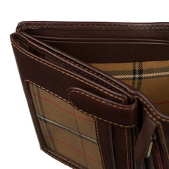 Коричневый мужской кошелек без застежки Visconti MZ3 Milan (Brown)