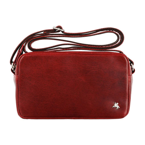 Сумка cross body Visconti червоного кольору S40 (red)