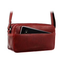 Сумка cross body Visconti червоного кольору S40 (red)