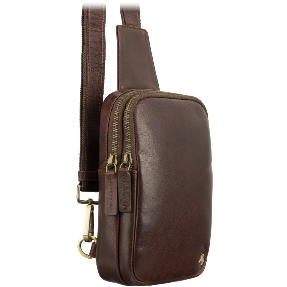 Сумка-слінг S42 Jamie - Cross Body Bag (Brown)