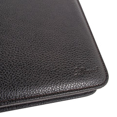 Шкіряна папка Ashwood A4 ZIP BROWN