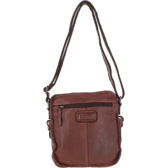 Небольшая сумка на плечо Ashwood SERGIO Brandy (Коричневый)