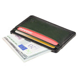 Темно-зеленый мужской картхолдер Visconti AT54 GREEN