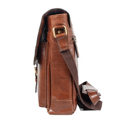 Руда чоловіча сумка на плече Ashwood BENJAMIN CHSTN