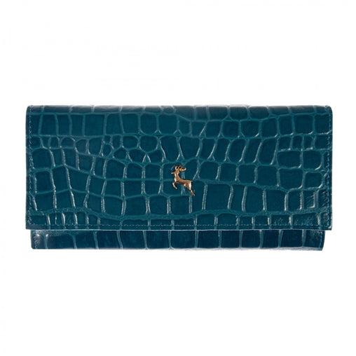 Классический женский кошелек Ashwood C05 TEAL (синий)