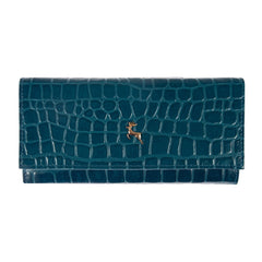 Классический женский кошелек Ashwood C05 TEAL (синий)