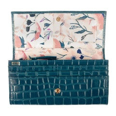 Классический женский кошелек Ashwood C05 TEAL (синий)