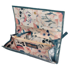 Классический женский кошелек Ashwood C05 TEAL (синий)