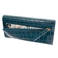 Классический женский кошелек Ashwood C05 TEAL (синий)