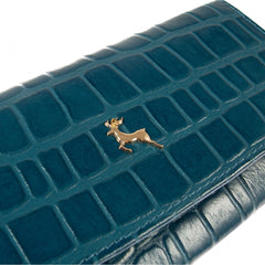 Классический женский кошелек Ashwood C05 TEAL (синий)