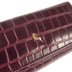 Классический женский кошелек Ashwood C05 BORDO (Бордовый)