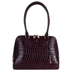 Жіноча шкіряна сумка Ashwood C53 Bordo