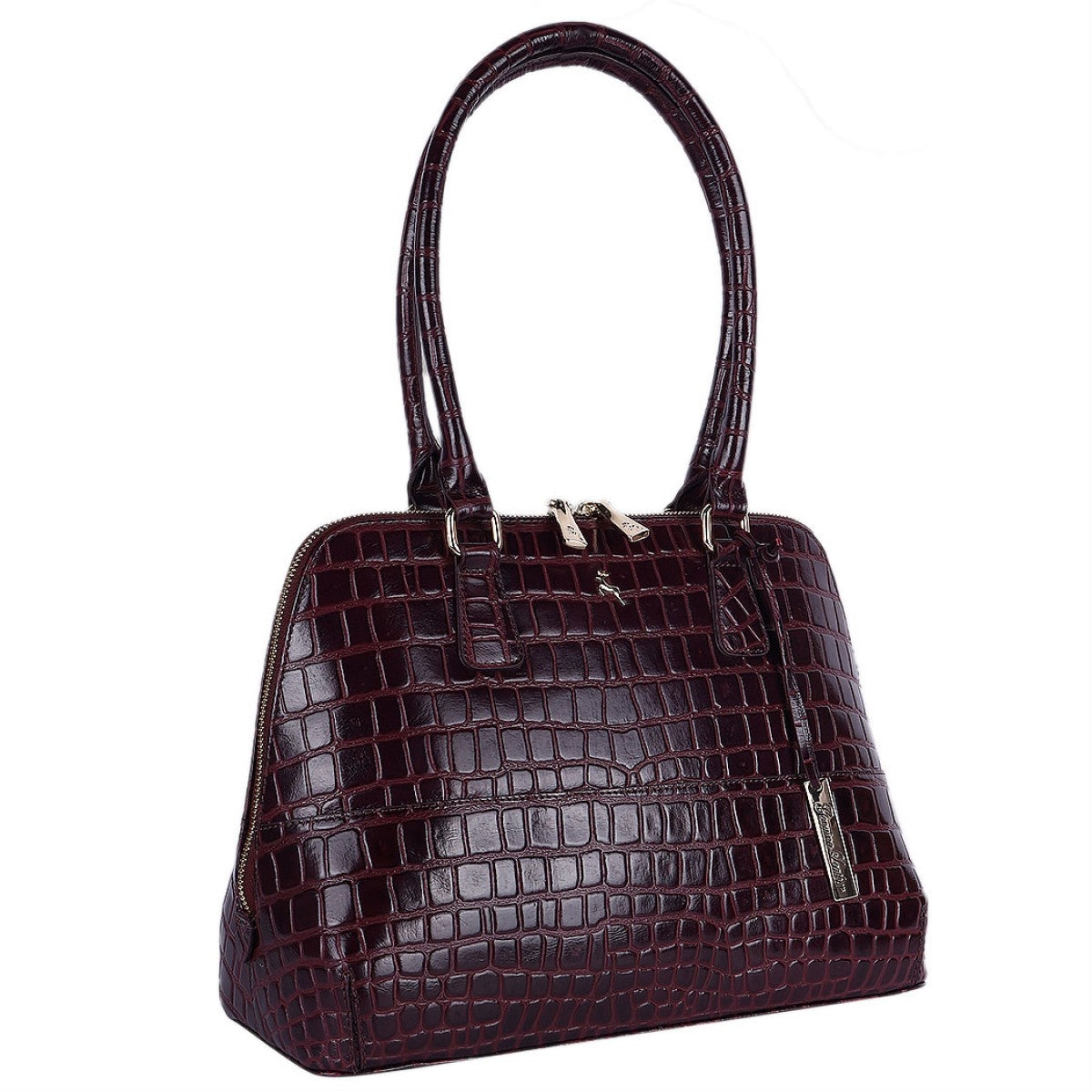 Жіноча шкіряна сумка Ashwood C53 Bordo