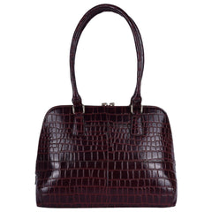 Жіноча шкіряна сумка Ashwood C53 Bordo