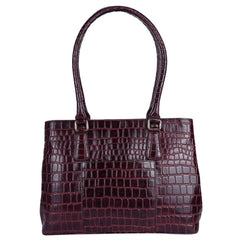 Жіноча шкіряна сумка Ashwood C54 Bordo