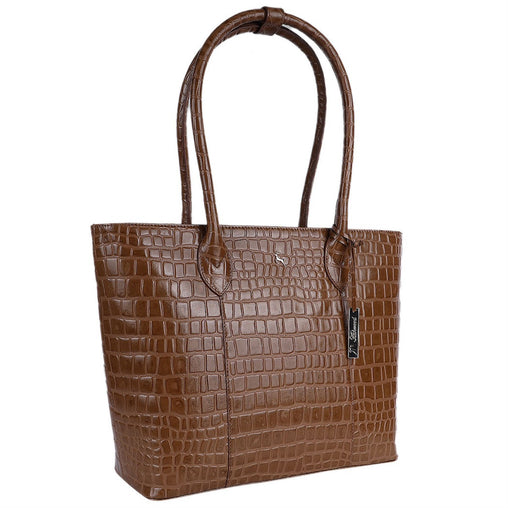 Жіноча містка шкіряна сумка Ashwood C56 TAN