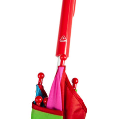 Зонт-трость детский в виде сердца C932-041024 Heart Junior Rainbow Heart (Радужные сердца)